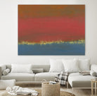 Harbor Light IV by Sharon Gordon on GIANT ART - red abstract