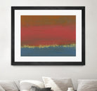 Harbor Light IV by Sharon Gordon on GIANT ART - red abstract