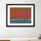 Harbor Light IV by Sharon Gordon on GIANT ART - red abstract