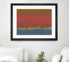 Harbor Light IV by Sharon Gordon on GIANT ART - red abstract