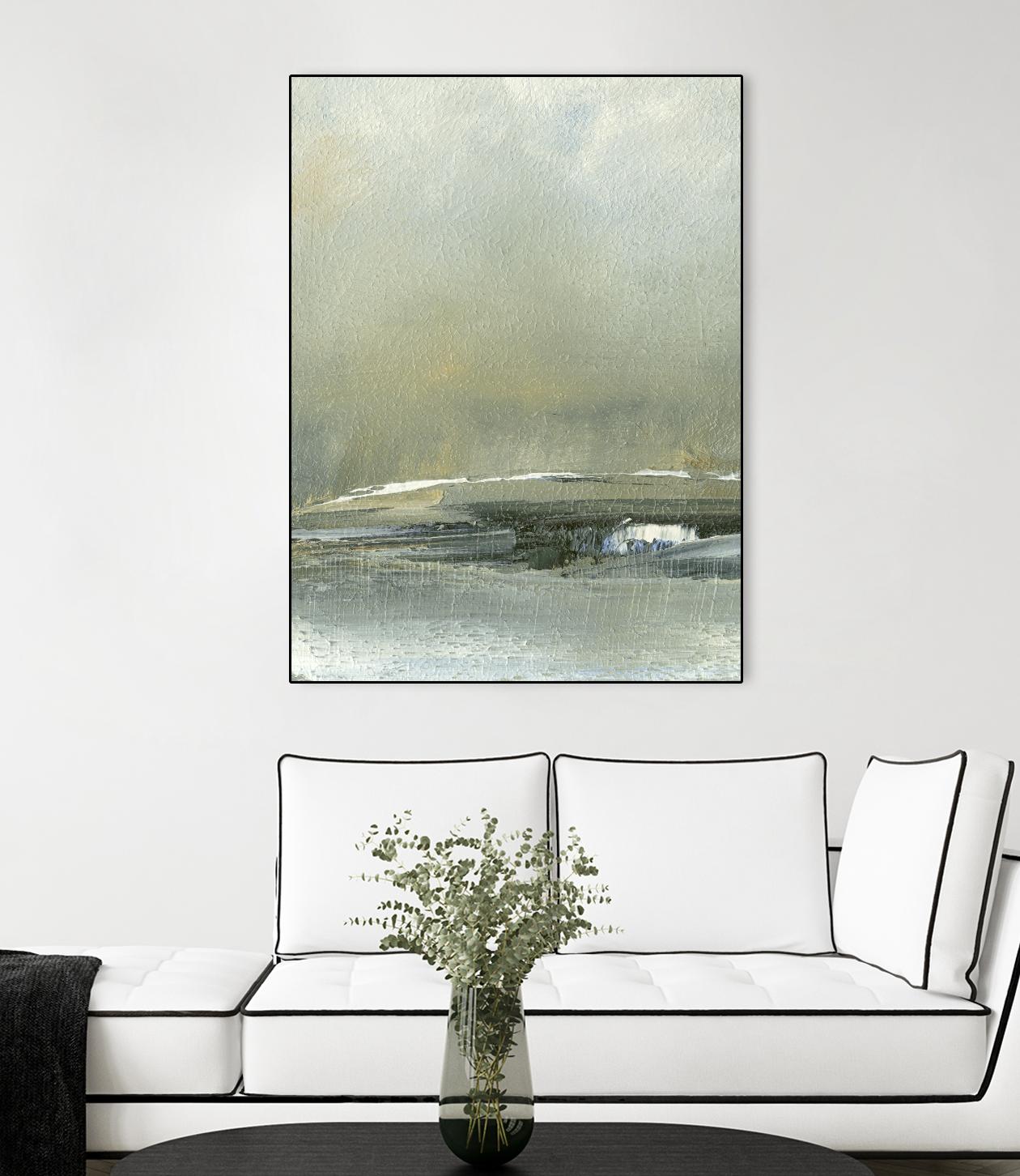 Wander III by Sharon Gordon on GIANT ART - blue abstract