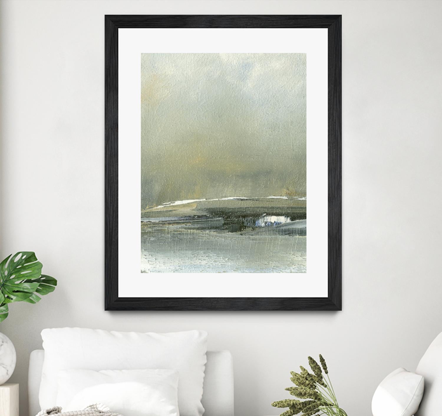 Wander III by Sharon Gordon on GIANT ART - blue abstract