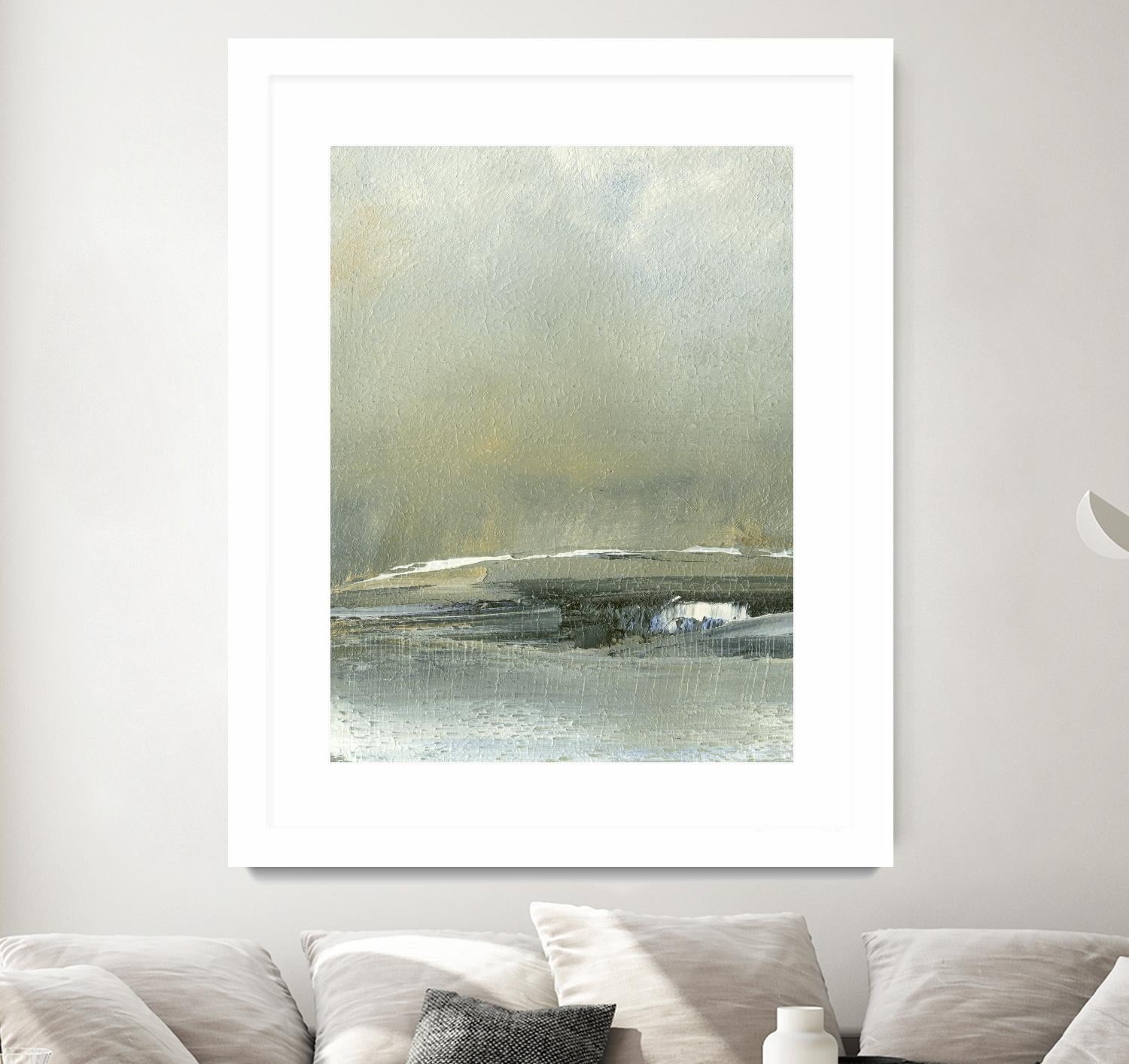 Wander III by Sharon Gordon on GIANT ART - blue abstract