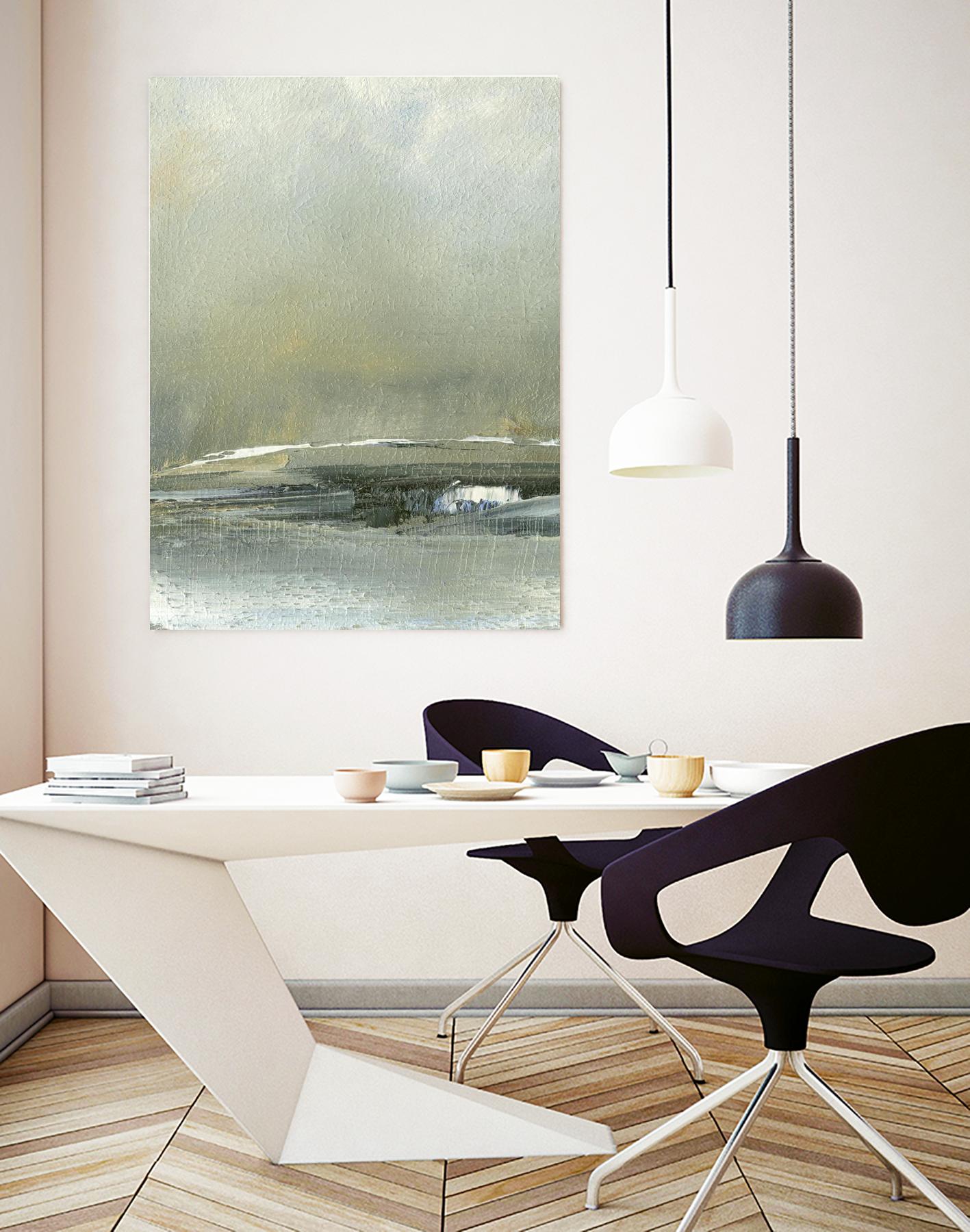 Wander III by Sharon Gordon on GIANT ART - blue abstract