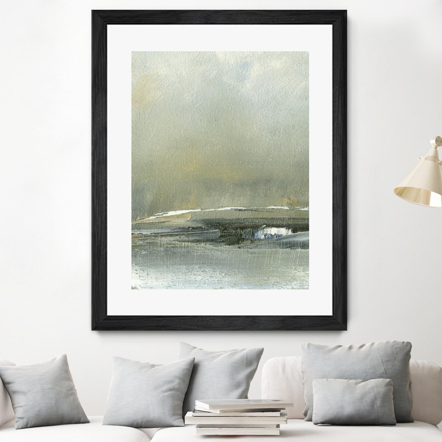 Wander III by Sharon Gordon on GIANT ART - blue abstract