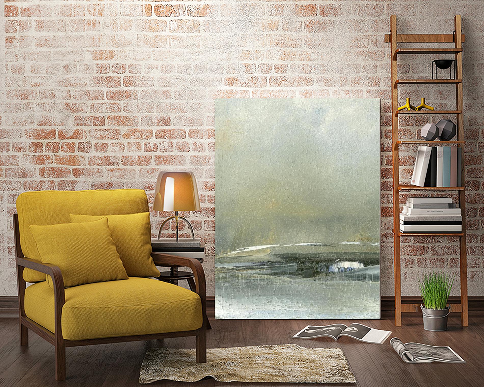 Wander III by Sharon Gordon on GIANT ART - blue abstract