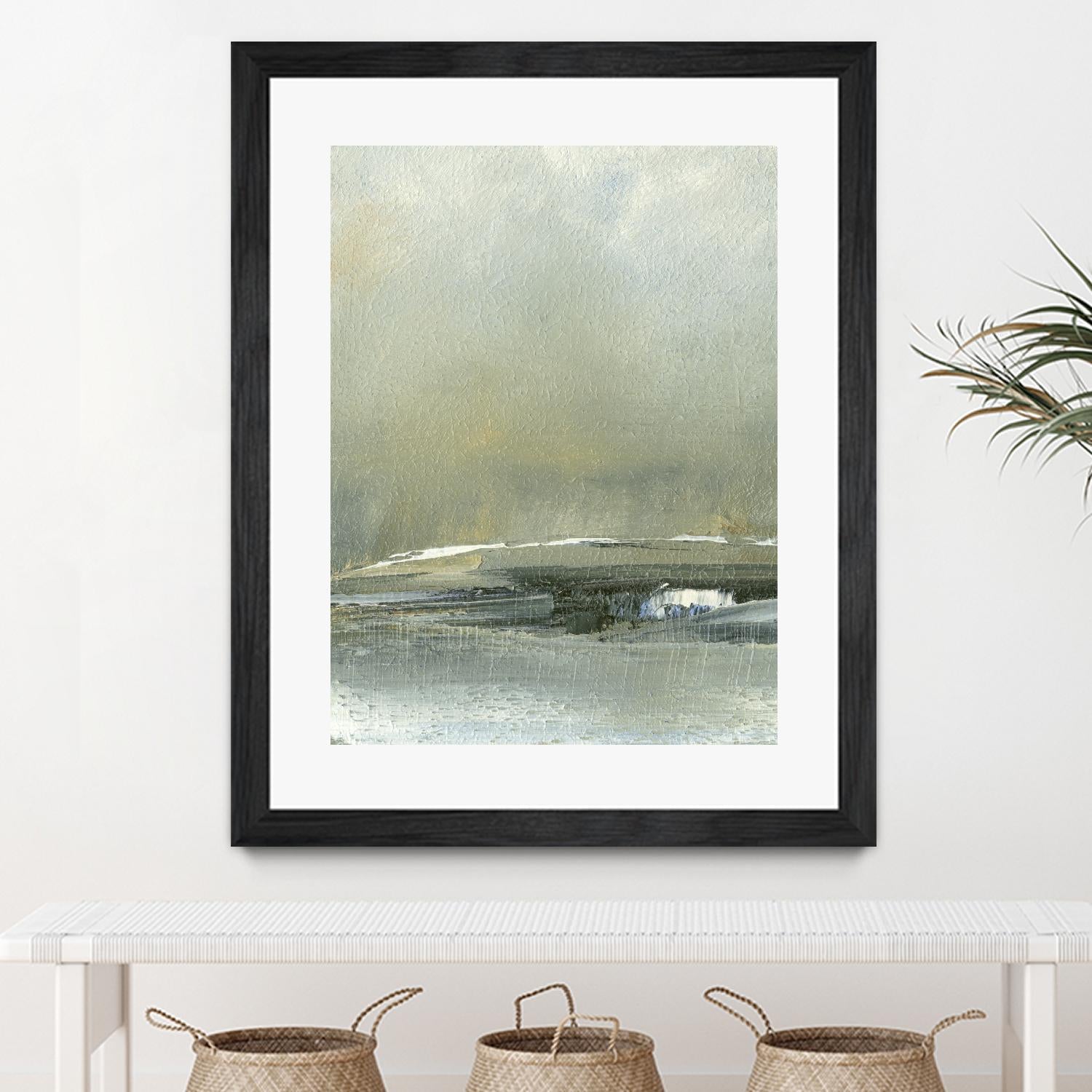 Wander III by Sharon Gordon on GIANT ART - blue abstract