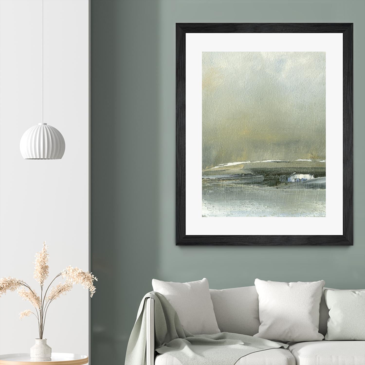 Wander III by Sharon Gordon on GIANT ART - blue abstract