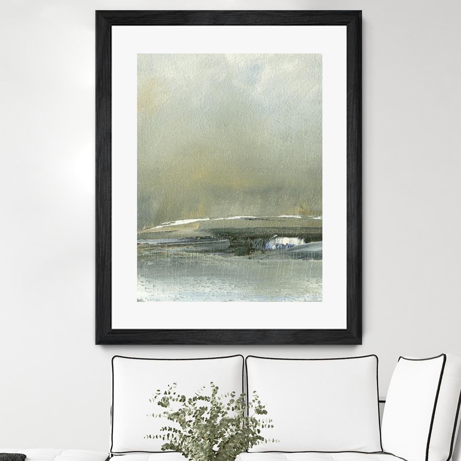 Wander III by Sharon Gordon on GIANT ART - blue abstract