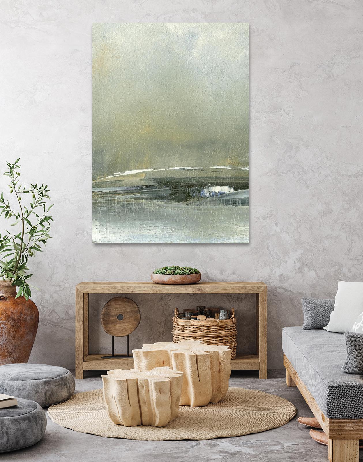 Wander III by Sharon Gordon on GIANT ART - blue abstract