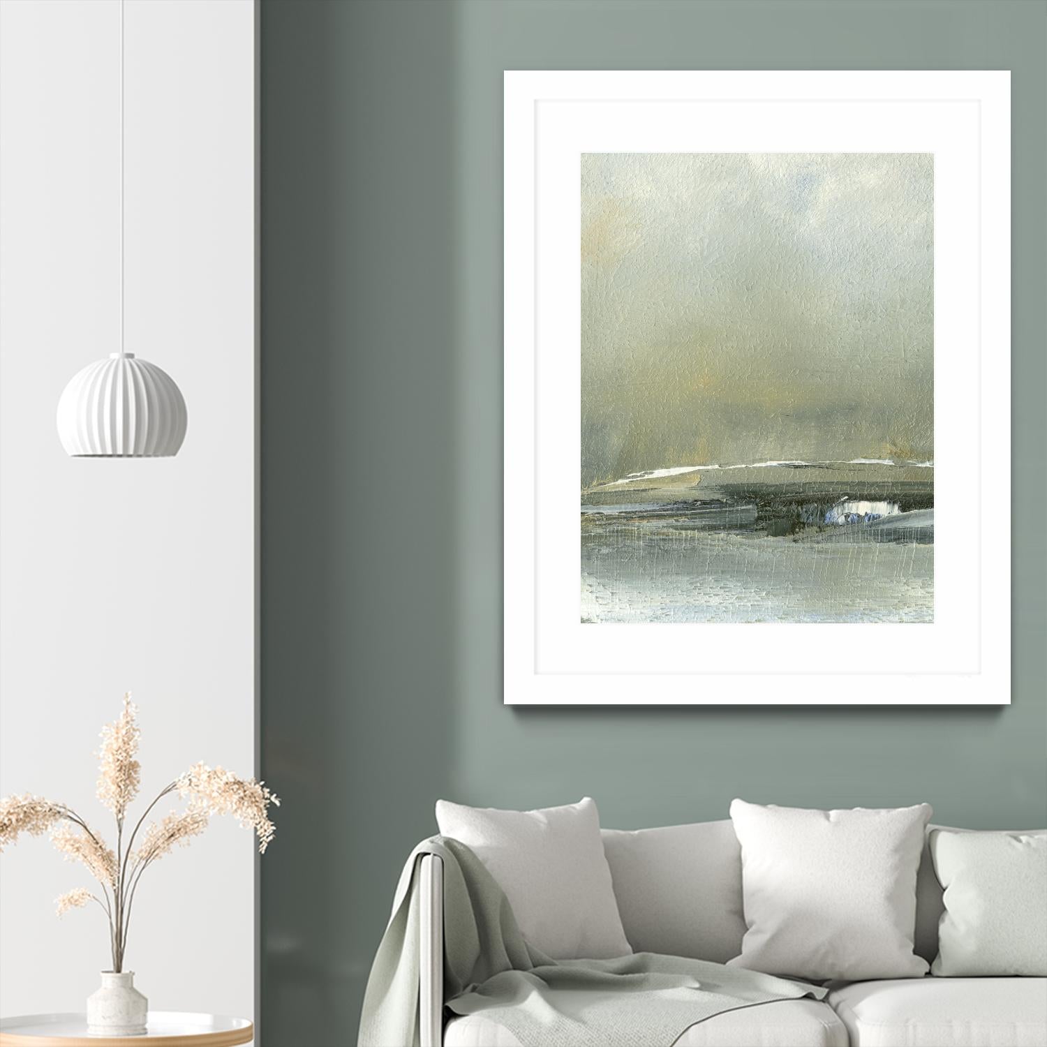 Wander III by Sharon Gordon on GIANT ART - blue abstract