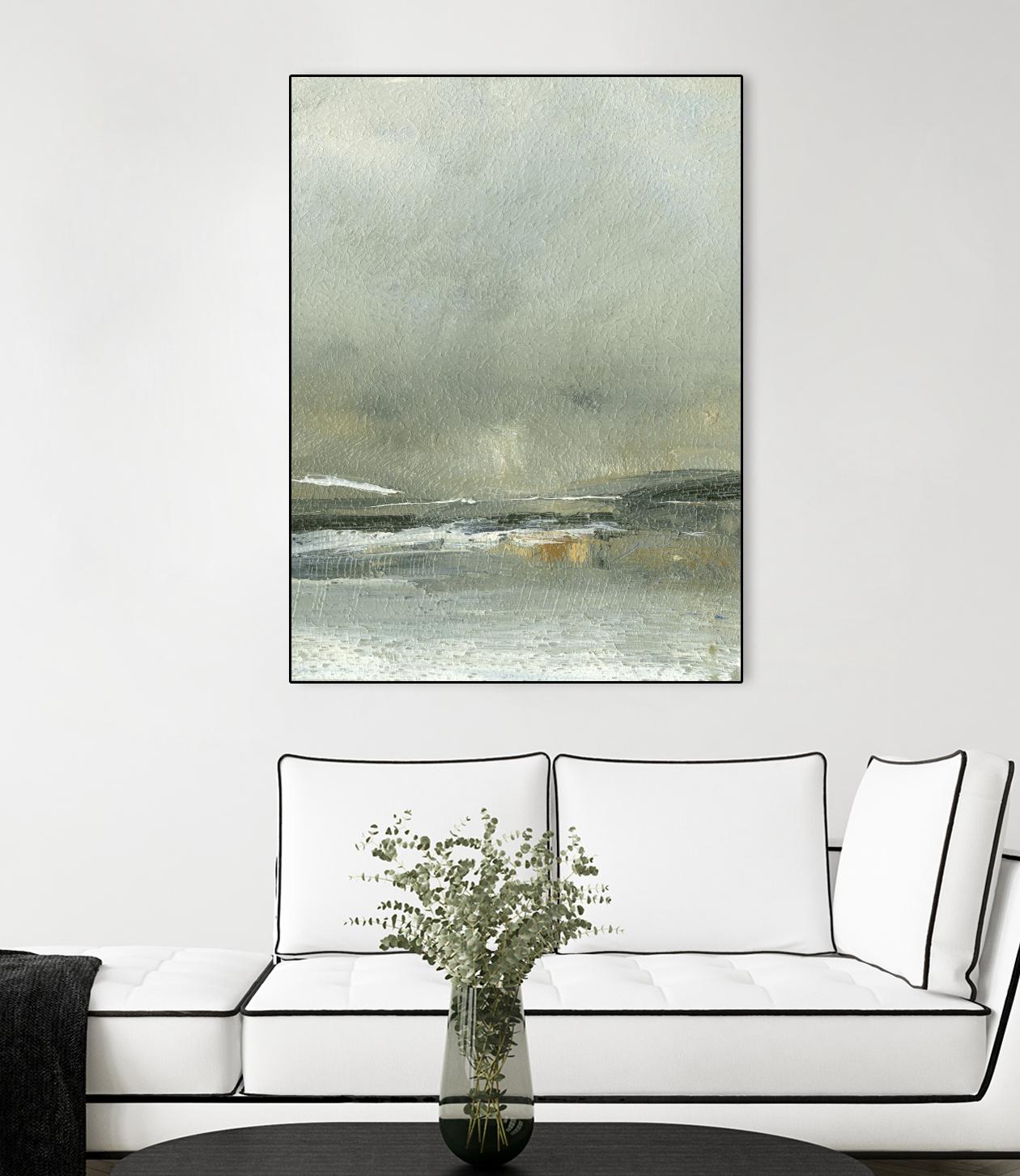 Wander IV by Sharon Gordon on GIANT ART - blue abstract