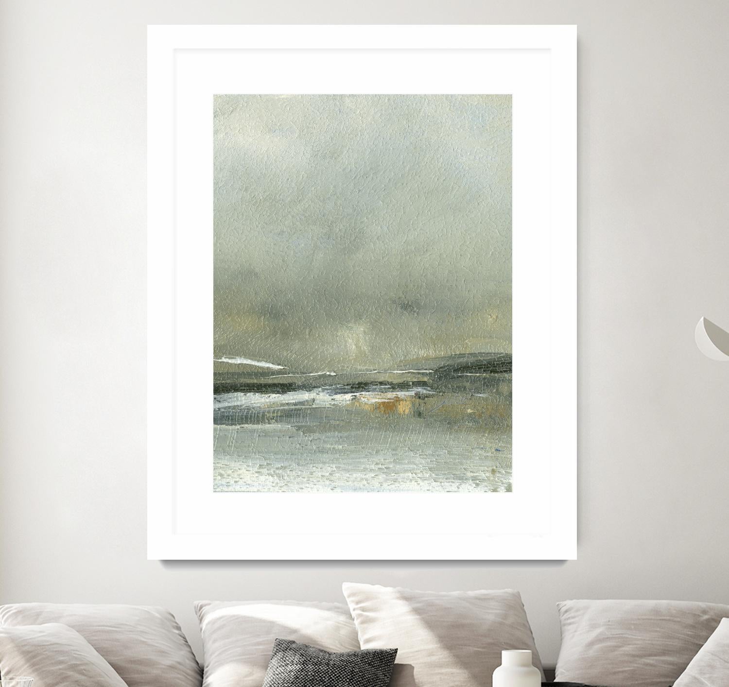 Wander IV by Sharon Gordon on GIANT ART - blue abstract