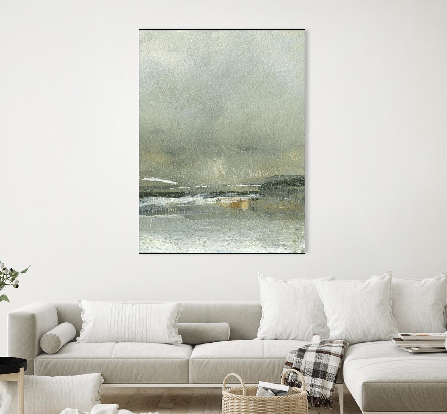 Wander IV by Sharon Gordon on GIANT ART - blue abstract