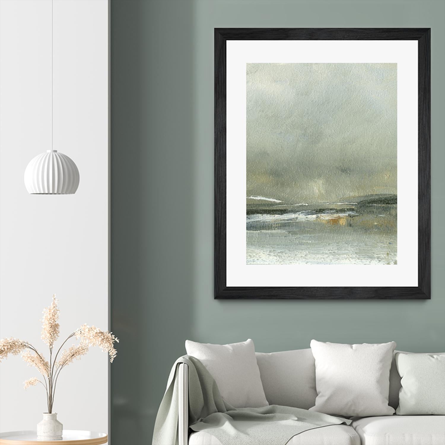 Wander IV by Sharon Gordon on GIANT ART - blue abstract