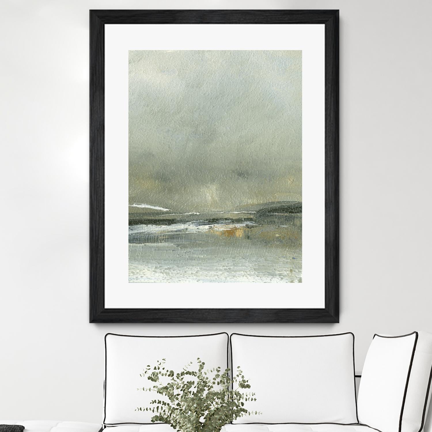 Wander IV by Sharon Gordon on GIANT ART - blue abstract