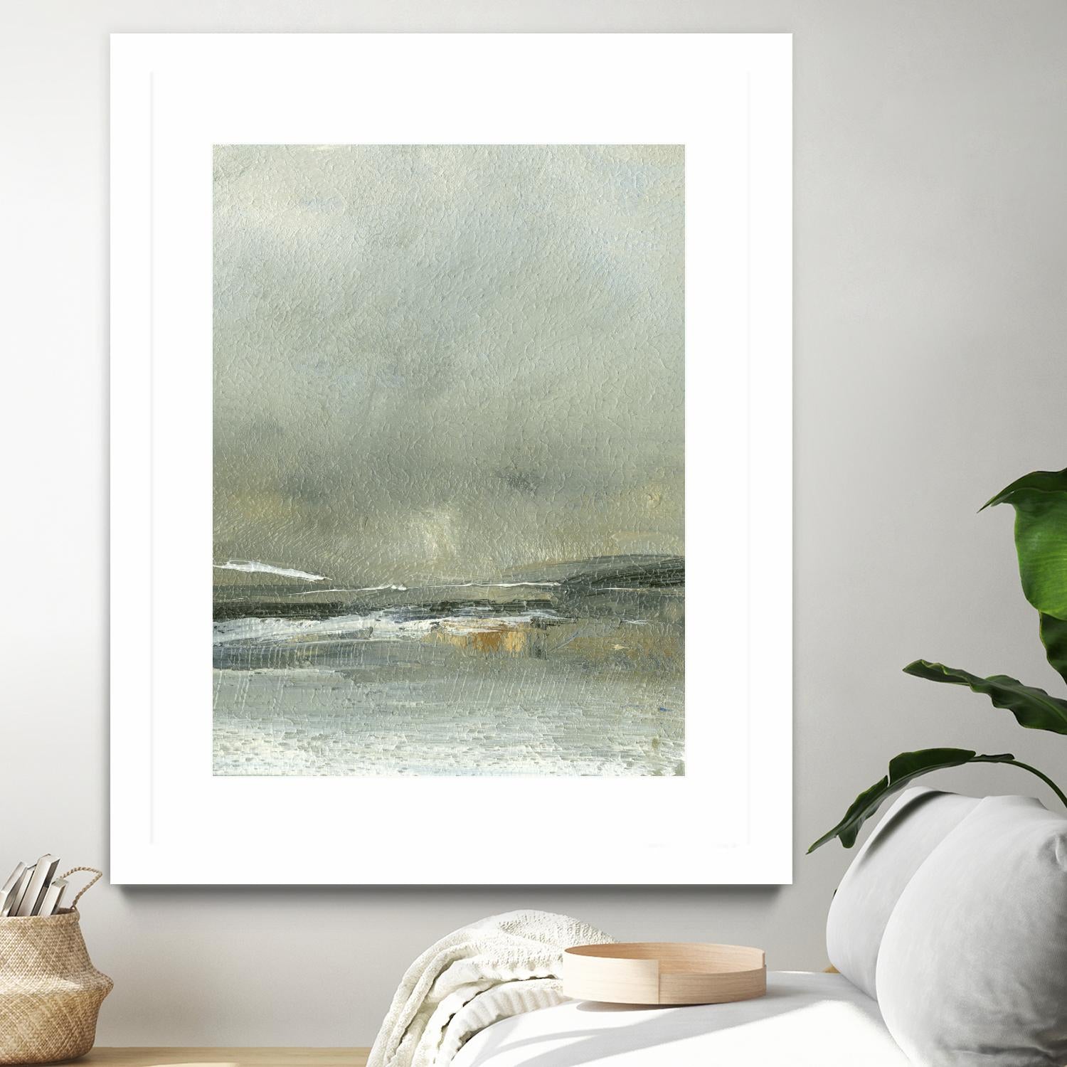 Wander IV by Sharon Gordon on GIANT ART - blue abstract