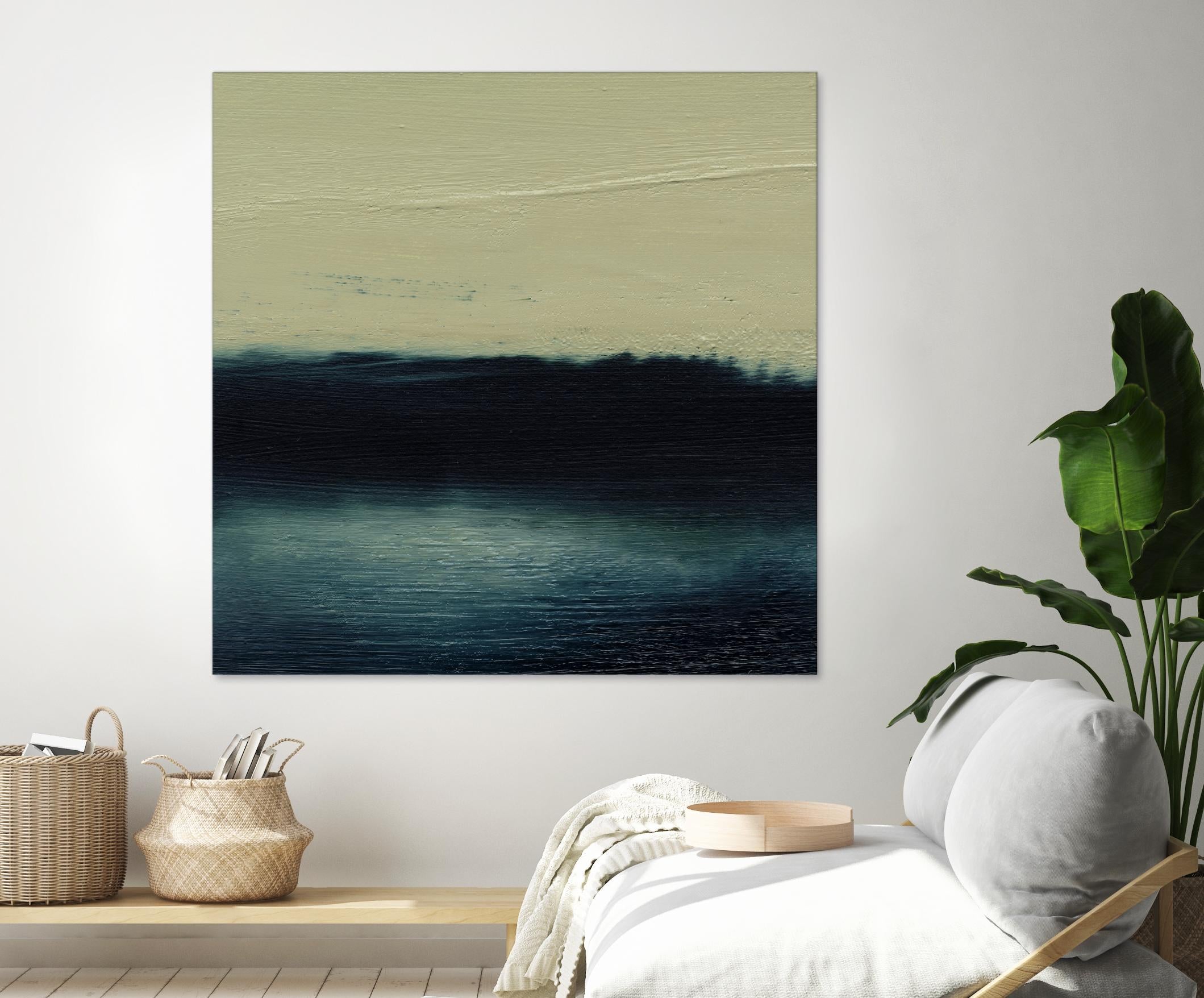 Water I by Sharon Gordon on GIANT ART - blue abstract