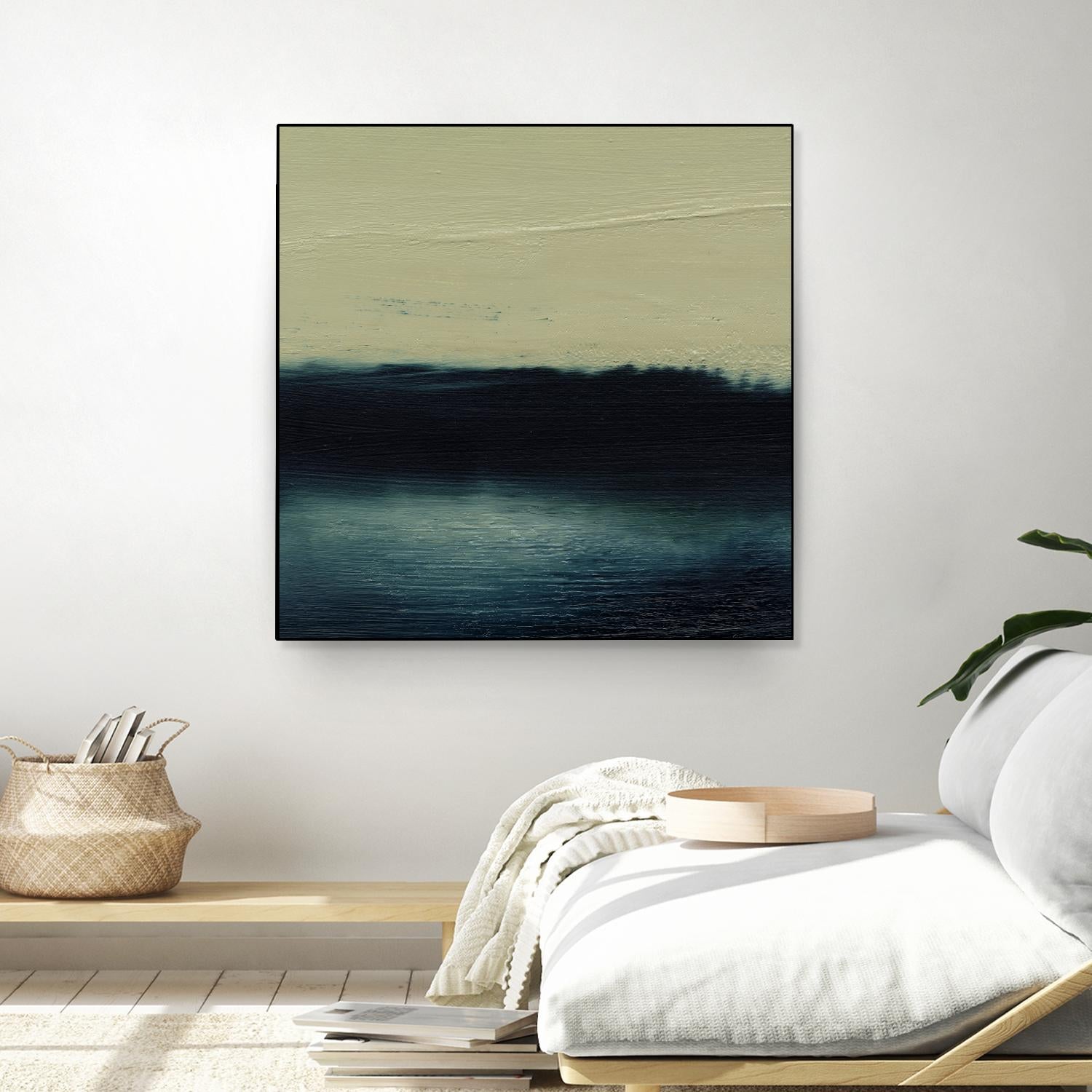 Water I by Sharon Gordon on GIANT ART - blue abstract