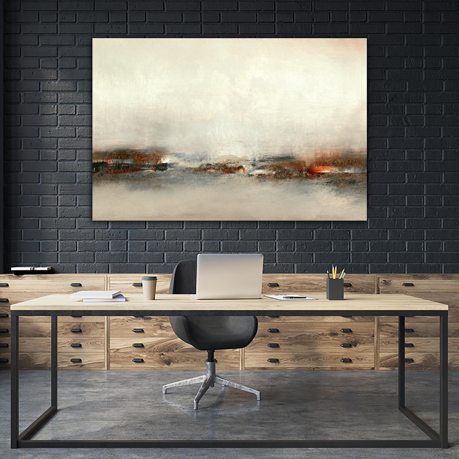 Le Havre I by Sharon Gordon on GIANT ART - black abstract