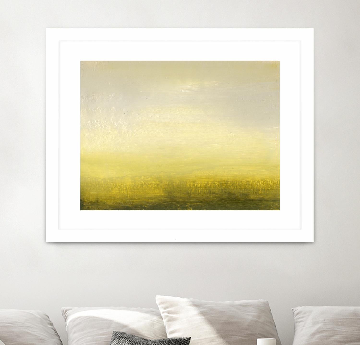 Low Country II by Sharon Gordon on GIANT ART - yellow abstract