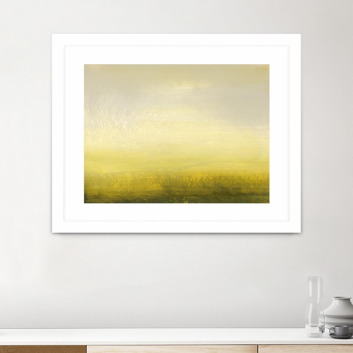 Low Country II by Sharon Gordon on GIANT ART - yellow abstract