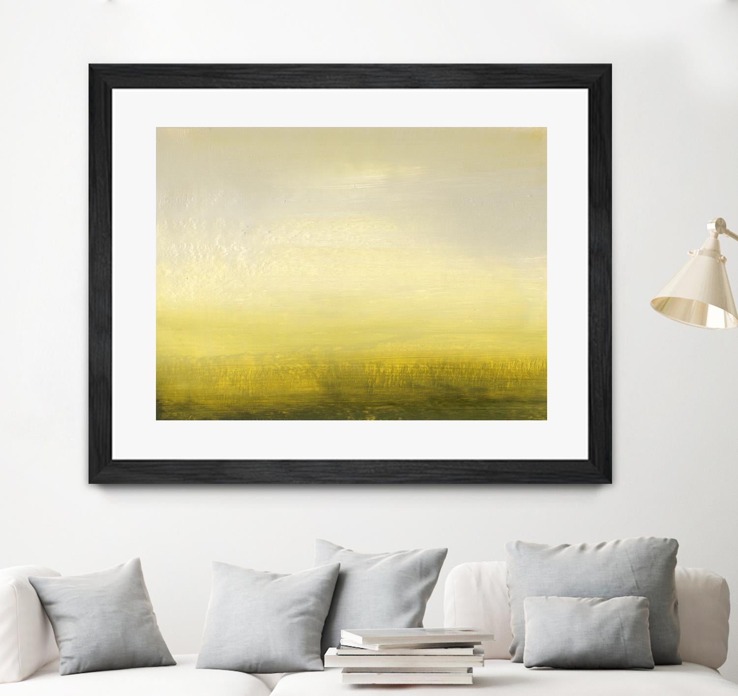 Low Country II by Sharon Gordon on GIANT ART - yellow abstract