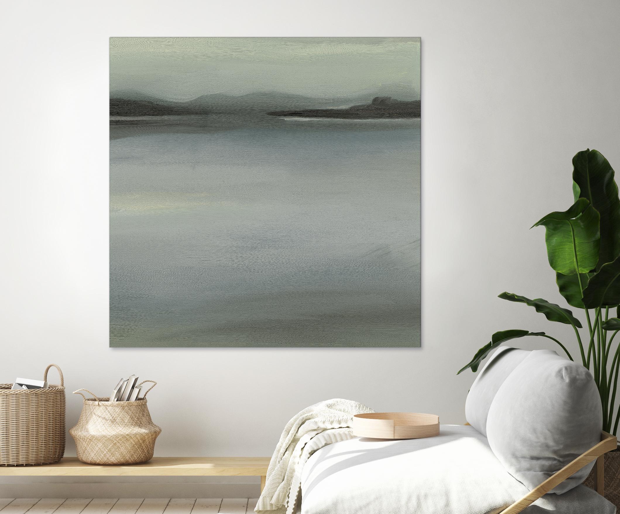 Abstract Horizon V by Ethan Harper on GIANT ART - blue abstract