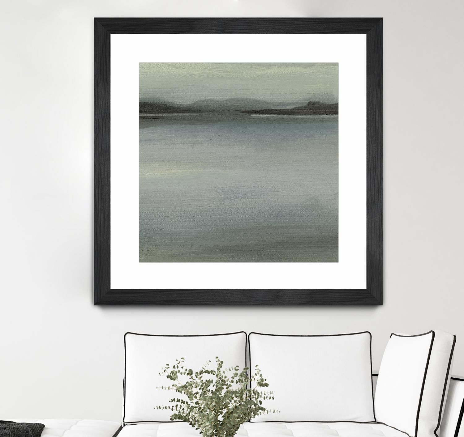 Abstract Horizon V by Ethan Harper on GIANT ART - blue abstract