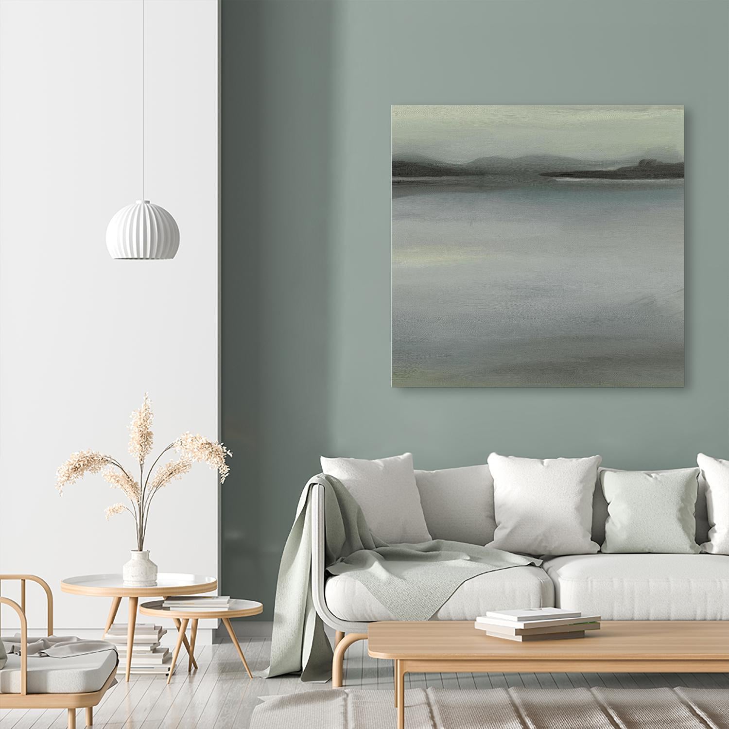 Abstract Horizon V by Ethan Harper on GIANT ART - blue abstract