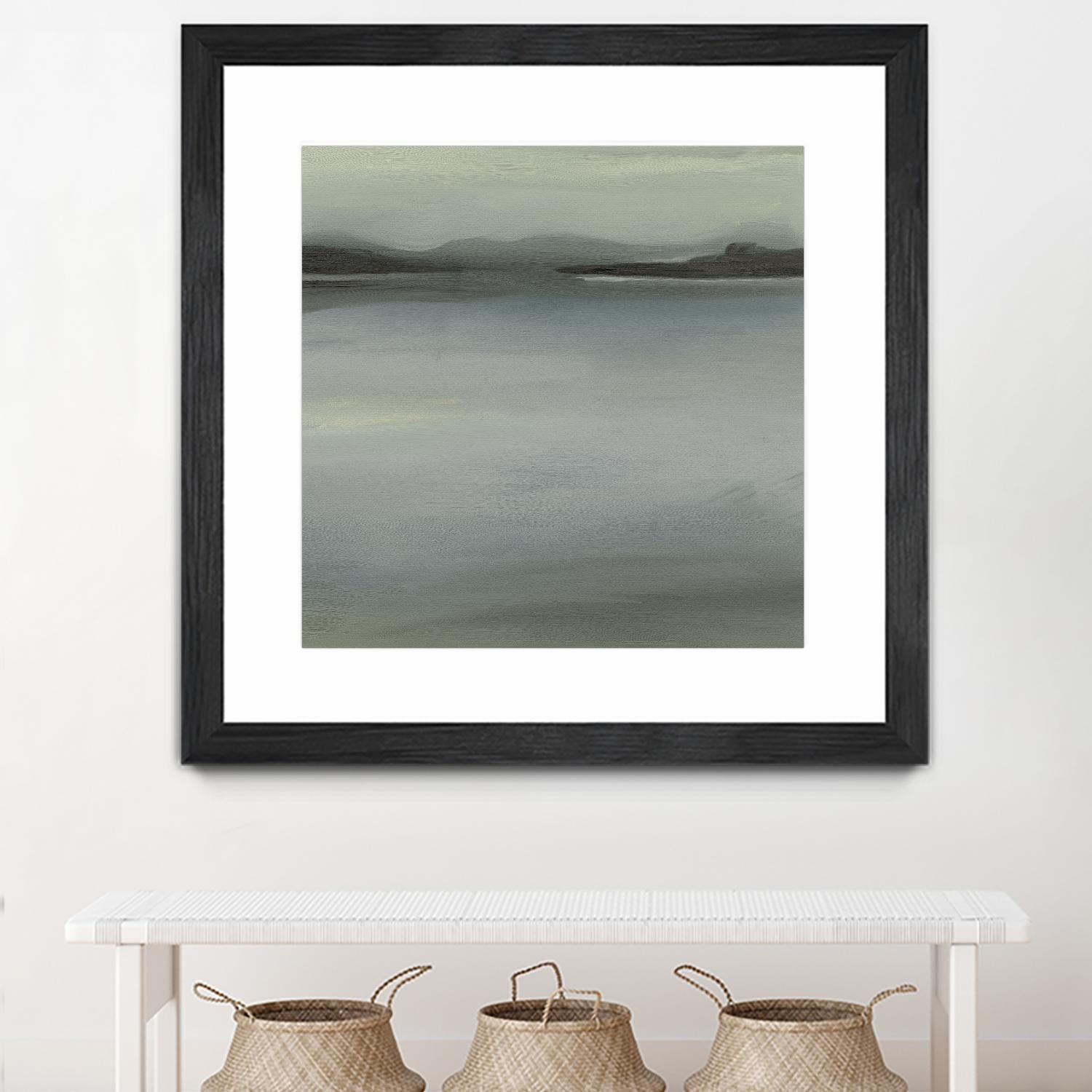 Abstract Horizon V by Ethan Harper on GIANT ART - blue abstract