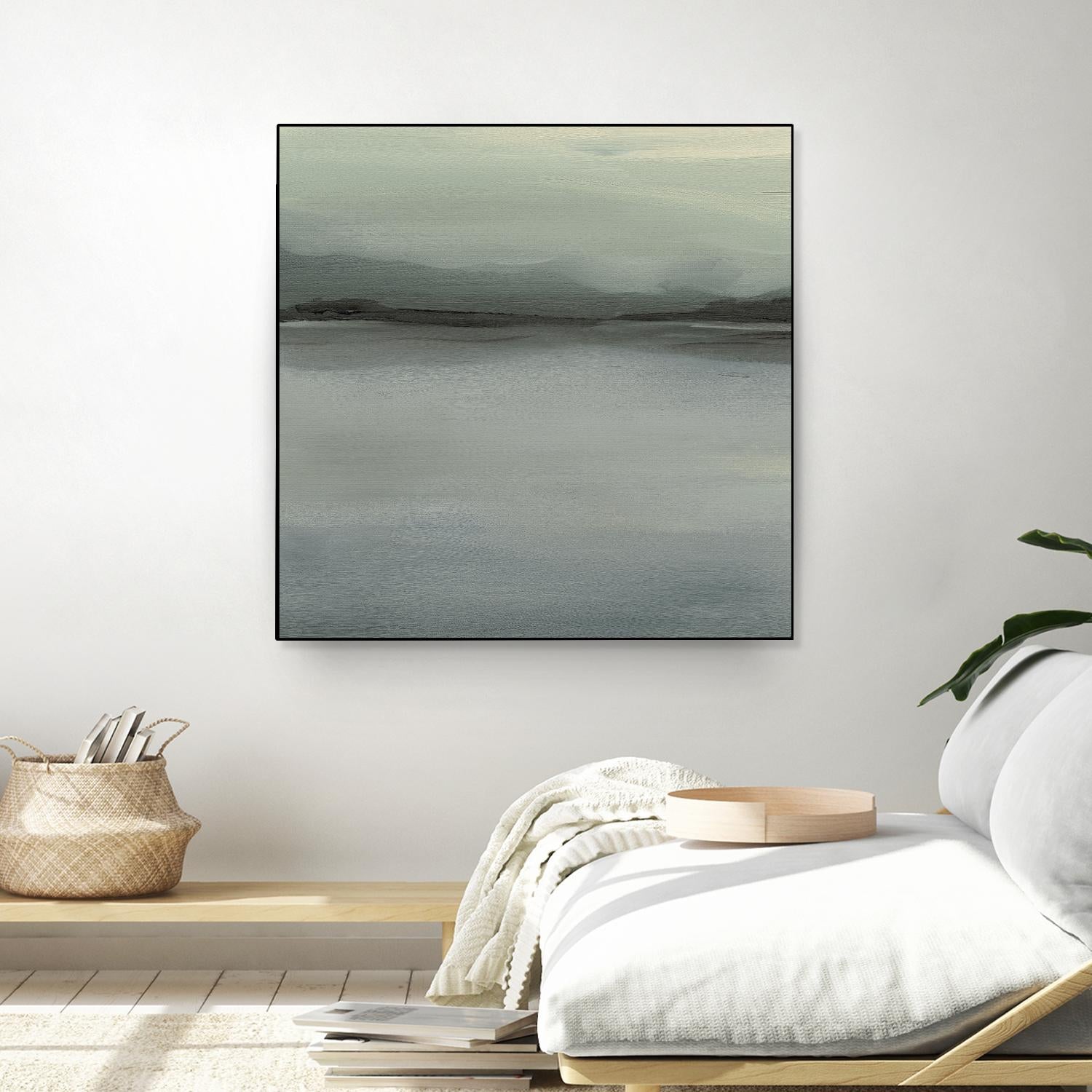 Abstract Horizon VI by Ethan Harper on GIANT ART - blue abstract