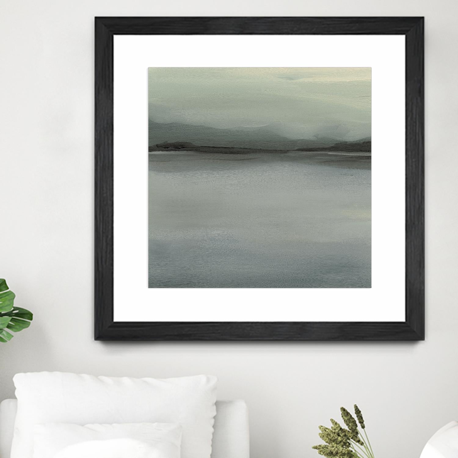 Abstract Horizon VI by Ethan Harper on GIANT ART - blue abstract