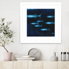 School II by Norman Wyatt on GIANT ART - blue abstract