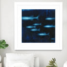 School II by Norman Wyatt on GIANT ART - blue abstract