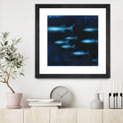 School II by Norman Wyatt on GIANT ART - blue abstract