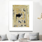 Nickels & Dimes III by Natalie Avondet on GIANT ART - yellow abstract