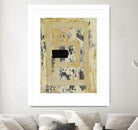 Nickels & Dimes III by Natalie Avondet on GIANT ART - yellow abstract