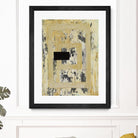Nickels & Dimes III by Natalie Avondet on GIANT ART - yellow abstract