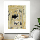 Nickels & Dimes III by Natalie Avondet on GIANT ART - yellow abstract