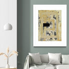 Nickels & Dimes III by Natalie Avondet on GIANT ART - yellow abstract