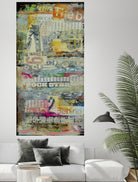 In the Mix I by Erin Ashley on GIANT ART - orange abstract