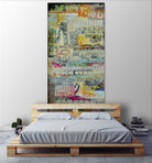 In the Mix I by Erin Ashley on GIANT ART - orange abstract