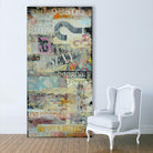 In the Mix II by Erin Ashley on GIANT ART - orange abstract