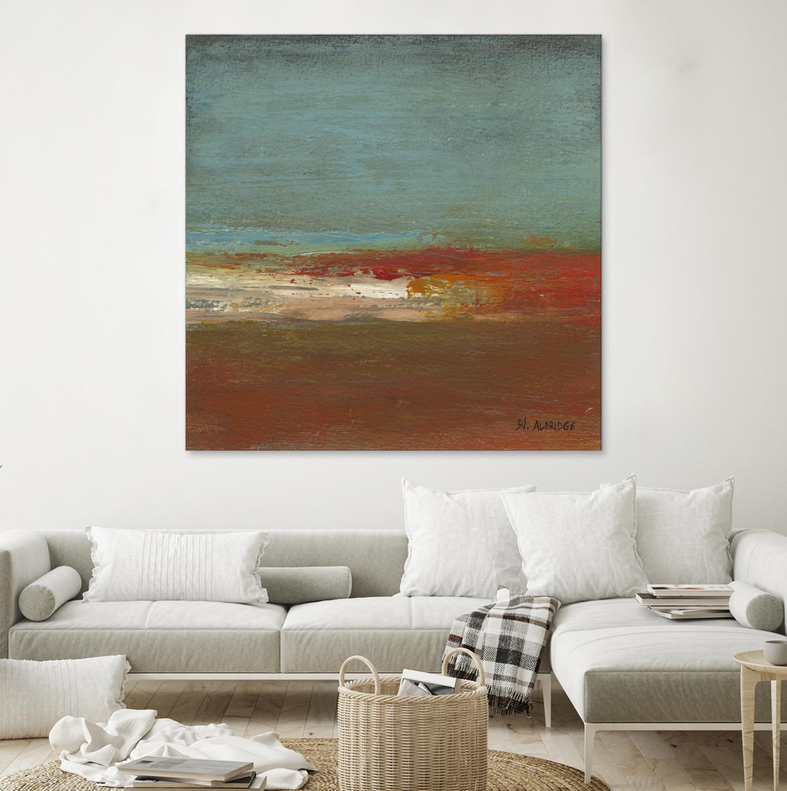 Sea Horizon III by Willie Green-Aldridge on GIANT ART - blue abstract