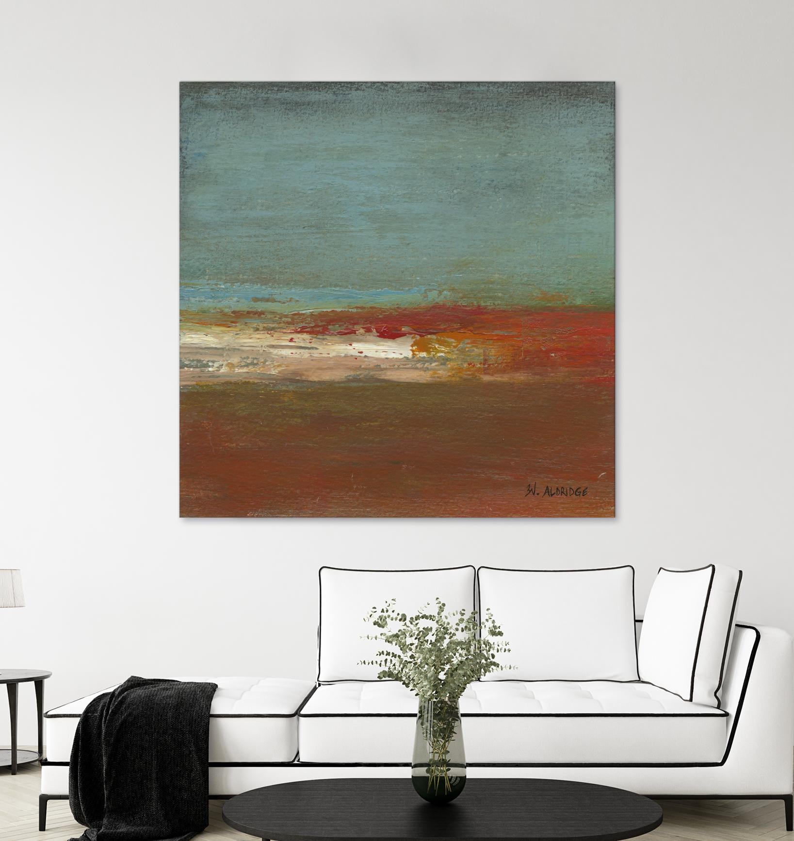 Sea Horizon III by Willie Green-Aldridge on GIANT ART - blue abstract