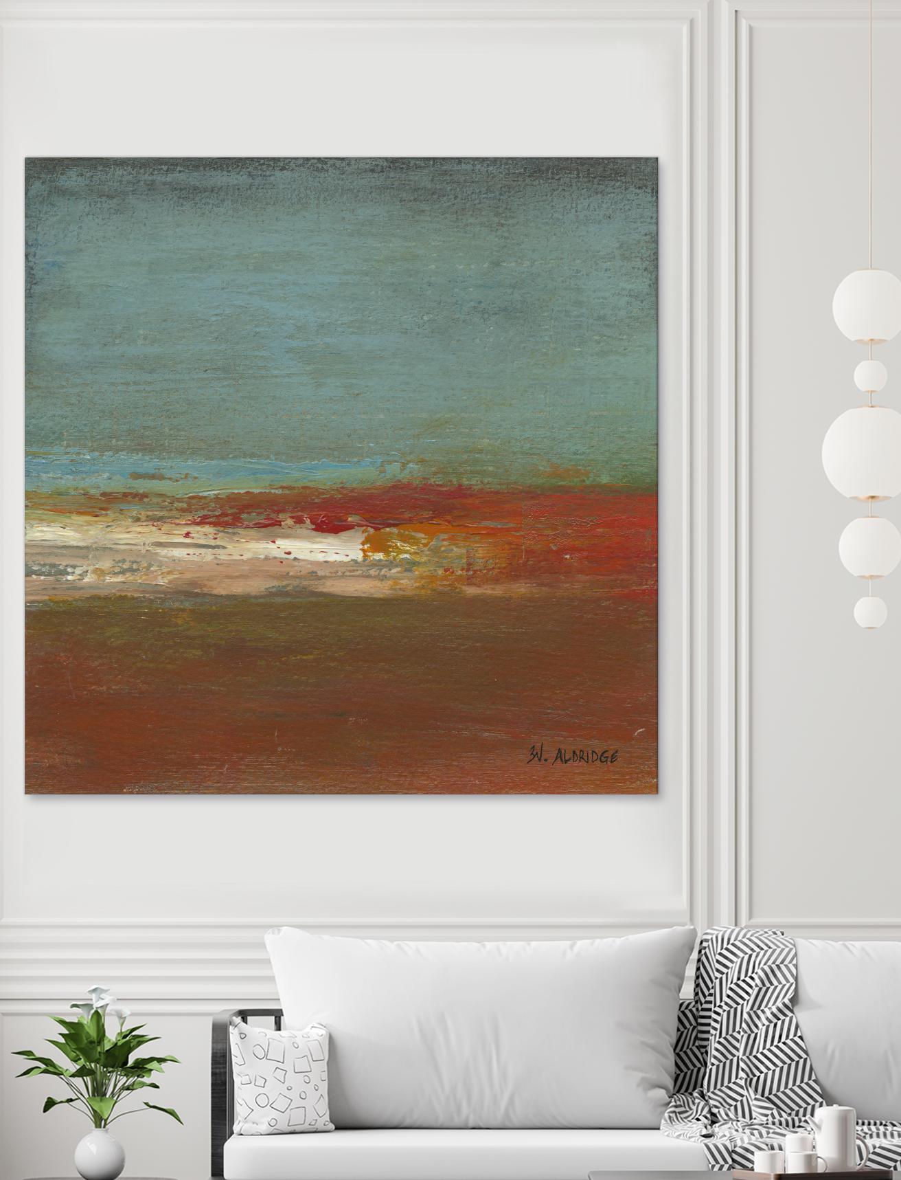 Sea Horizon III by Willie Green-Aldridge on GIANT ART - blue abstract