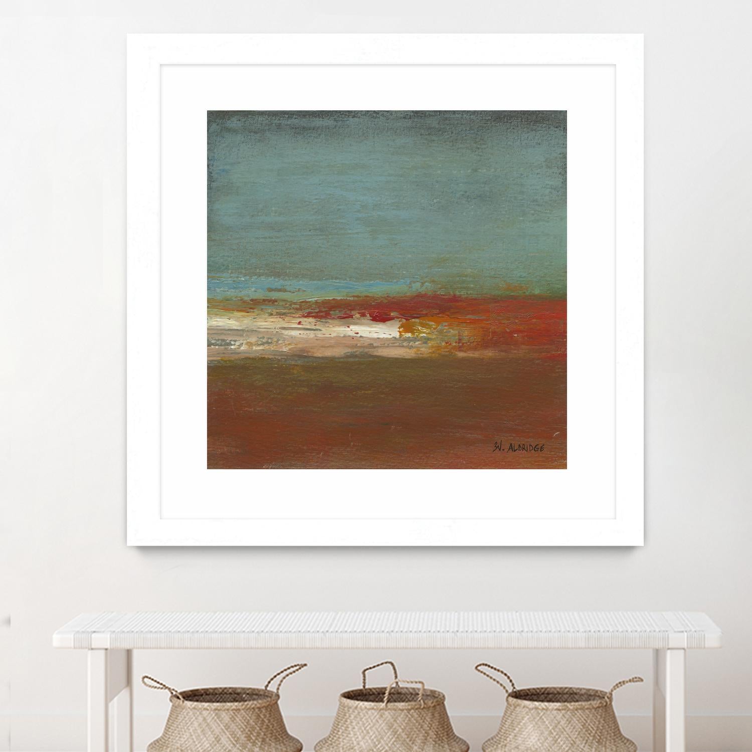 Sea Horizon III by Willie Green-Aldridge on GIANT ART - blue abstract