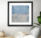 Silver Aura by Erin Ashley on GIANT ART - blue abstract
