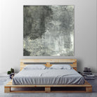 Gray Abstract II by Elena Ray on GIANT ART - black abstract